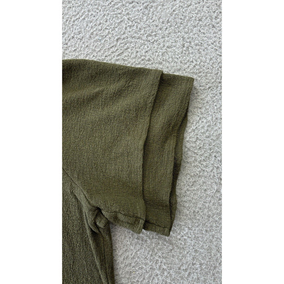 Olive Green Women's Top - Picture 5 of 11
